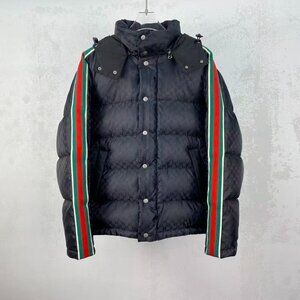 Gucci Men's Monogram Puffer Jacket